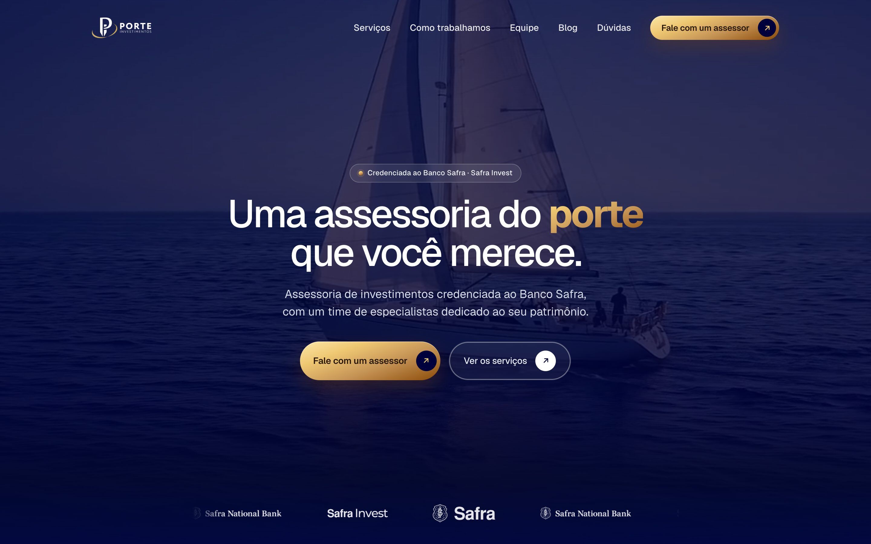 Site Porte Investimentos